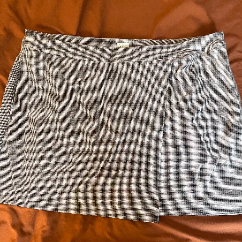 A New Day Houndstooth Mini Skirt Size 18